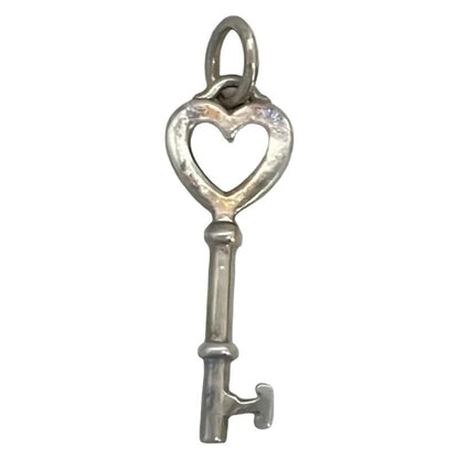 Tiffany & Co Pendant Top Heart Key In Silver