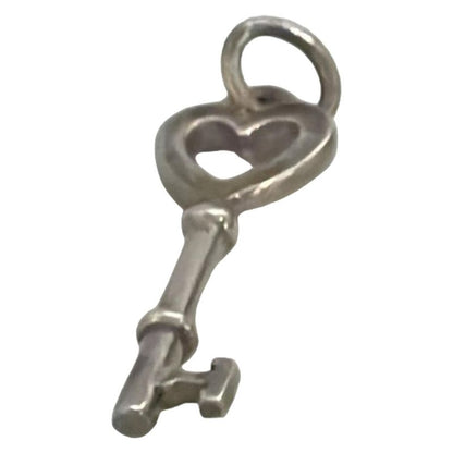 Tiffany & Co Pendant Top Heart Key In Silver