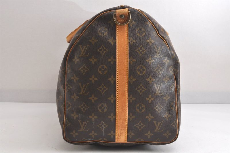 Louis Vuitton Monogram Keepall Bandouliere 55 M41414 Boston Bag 3989n