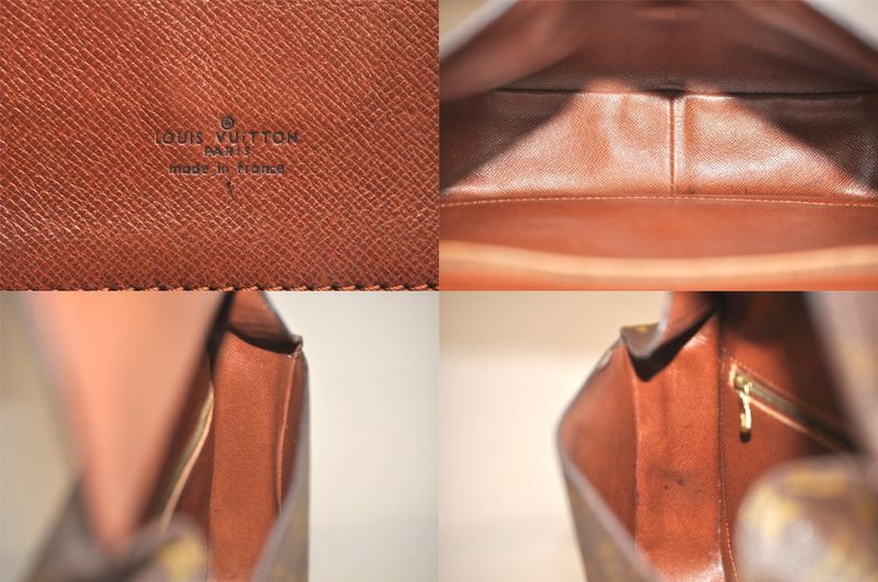 Louis Vuitton Monogram Saint-cloud GM M51242 Shoulder Cross Bag 4007n