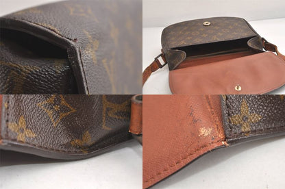 Louis Vuitton Monogram Saint-cloud GM M51242 Shoulder Cross Bag 4007n