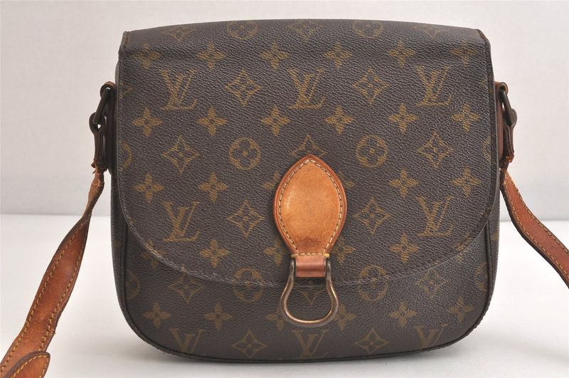 Louis Vuitton Monogram Saint-cloud GM M51242 Shoulder Cross Bag 4007n