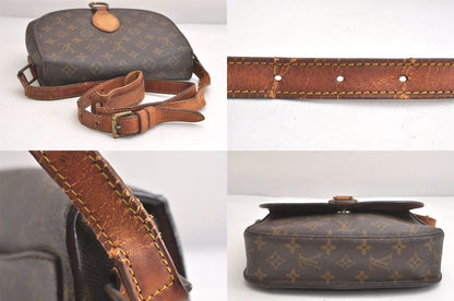 Louis Vuitton Monogram Saint-cloud GM M51242 Shoulder Cross Bag 4007n
