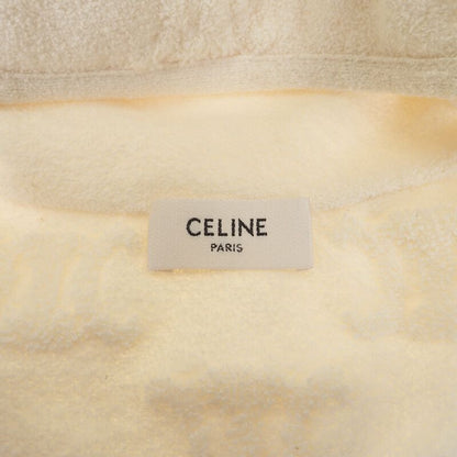 Celine Triomphe Bucket 2ag18892t Hat Cotton Polyester White Free Size Ladies