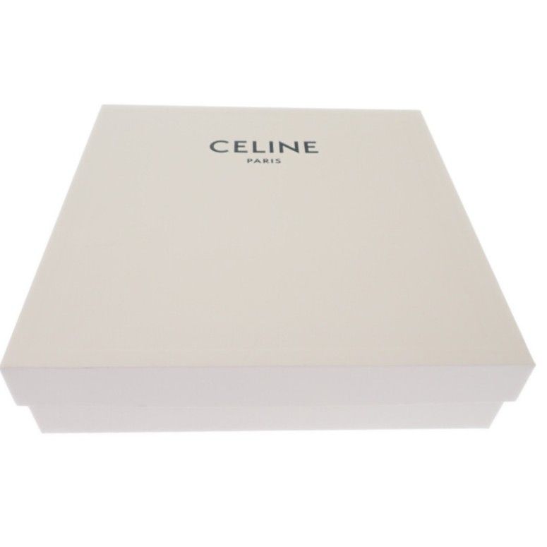 Celine Triomphe Bucket 2ag18892t Hat Cotton Polyester White Free Size Ladies