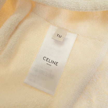 Celine Triomphe Bucket 2ag18892t Hat Cotton Polyester White Free Size Ladies