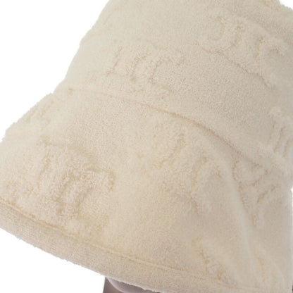 Celine Triomphe Bucket 2ag18892t Hat Cotton Polyester White Free Size Ladies