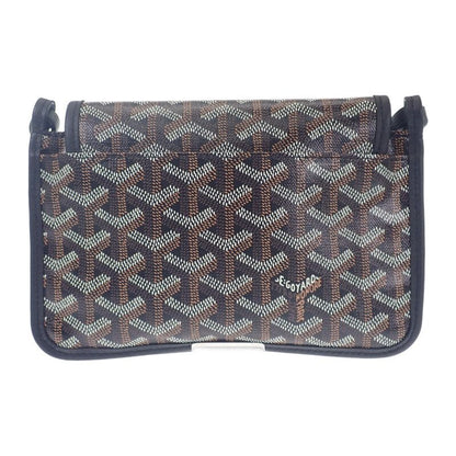 Goyard Plumet Pouch Wallet Herringbone Pochette Long Wallet Leather Coated