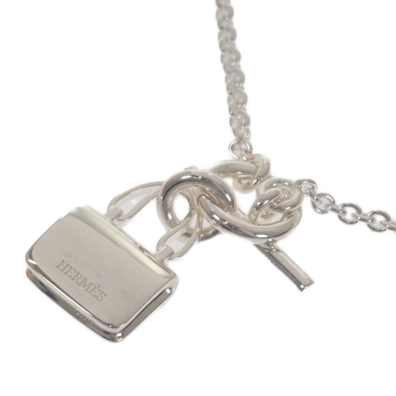 Hermes Amulet Constance Pendant H121324b_00 Necklace Silver 925 Ladies Gift