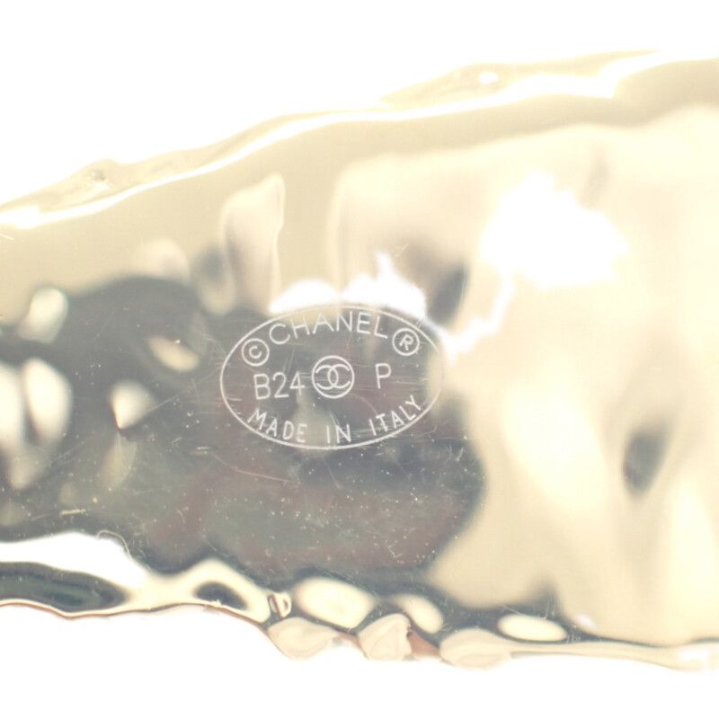 Chanel Shooting Star Shooting Star Coco Mark B24P Engraved Brooch Metal Gold