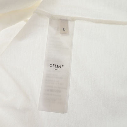 Celine Paris T-shirt Size L 2x872671q.01nb Short Sleeves Cotton Jersey Cotton