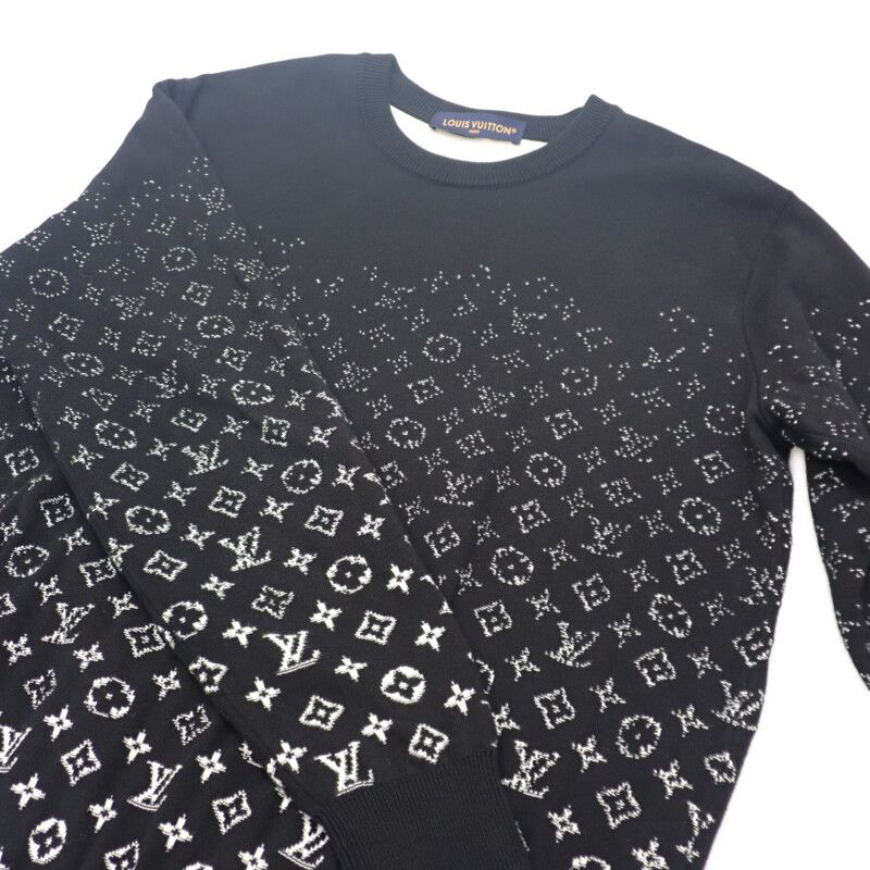 Louis Vuitton Monogram Degrade Crew Neck Size L 1a8fm1 Sweatshirt Trainers Top