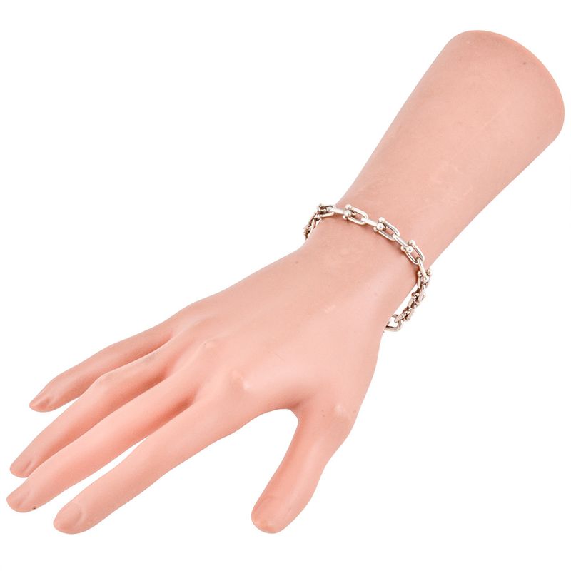 Tiffany & Co Tiffany & Co Hardware Small Link Bracelet Sv925 166g Silver