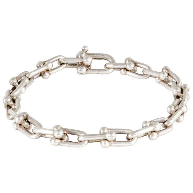 Tiffany & Co Tiffany & Co Hardware Small Link Bracelet Sv925 166g Silver