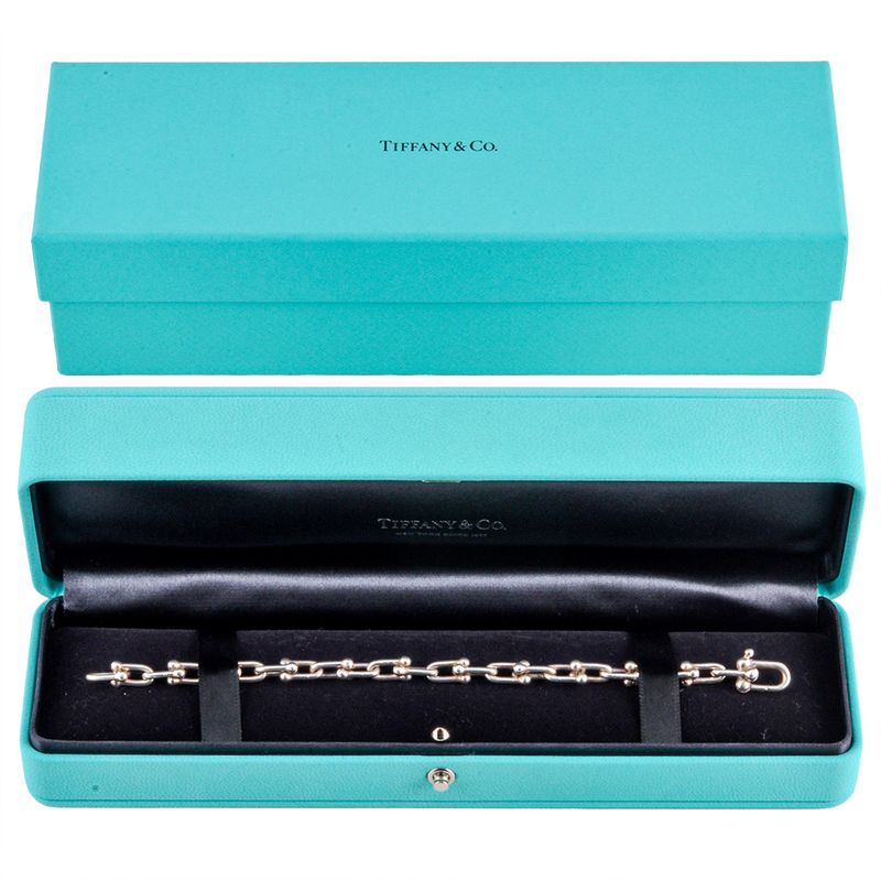 Tiffany & Co Tiffany & Co Hardware Small Link Bracelet Sv925 166g Silver