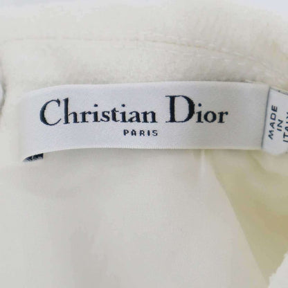Christian Dior 24aw Cotton Wool Blend Short Sleeve Belted Dress 451r89a1761