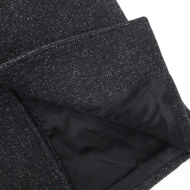 Celine Belted Wool Chester Coat 2m216511f Charcoal Gray 36