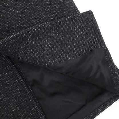 Celine Belted Wool Chester Coat 2m216511f Charcoal Gray 36