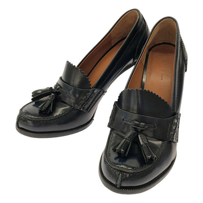 Celine by Phoebe Philo Celine Phoebe Philo Chunky Heel Tassel Loafer Shoes Blue