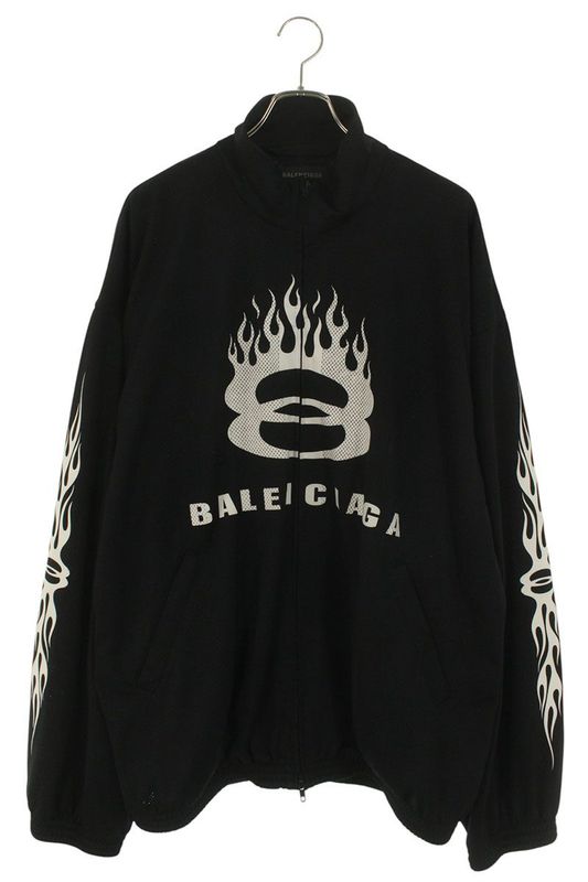 Balenciaga 794794 Tqv38 Unity Logo Track Blouson Men's XS