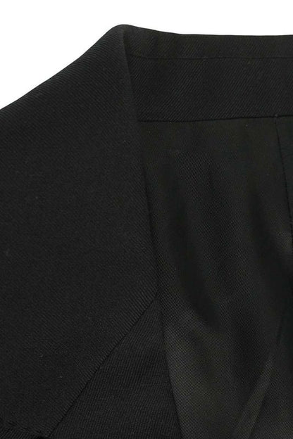 Celine 2v74g650d Wool Gabardine Boxy Tailored Jacket Men 52