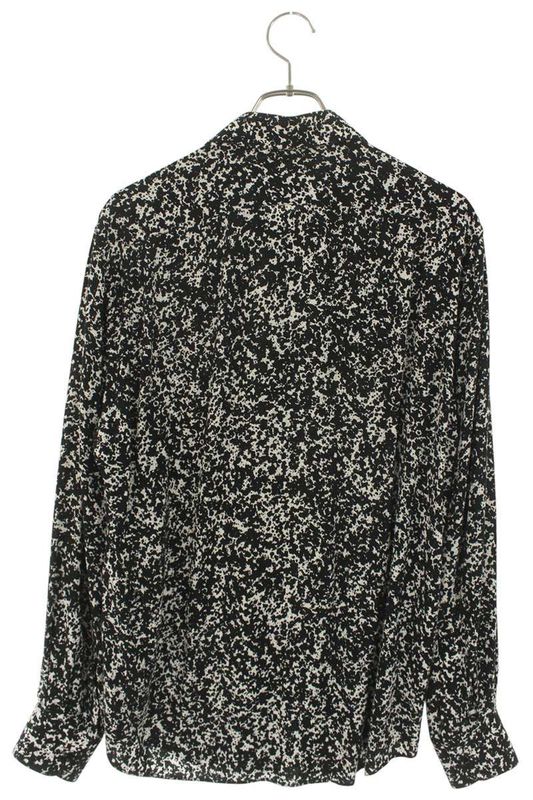 Celine 19AW 2c028371f Viscose Classic Marble Long Sleeve Shirt Men's 40