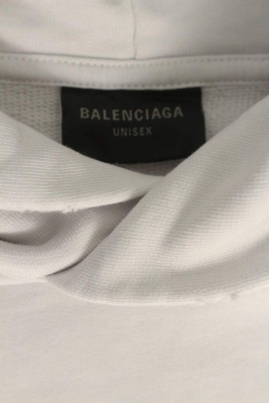 Balenciaga 744441 Tovb1 TAPE Type Crushed Hoodie Men's S