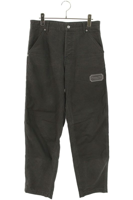 Dior 383d007ay520 Double Knee Painter Long Pants Men's 28