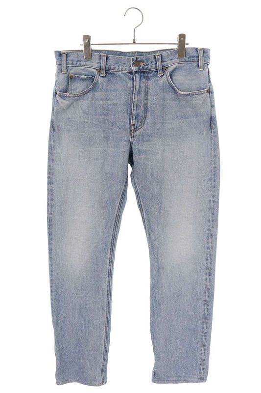 Celine N124 789D 07VS Washed Denim Pants Men's 30