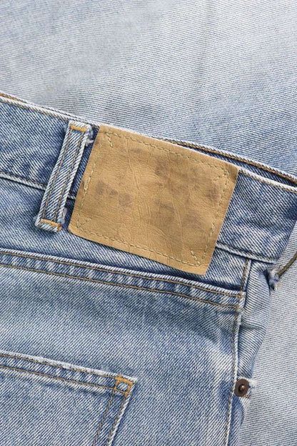 Celine N124 789D 07VS Washed Denim Pants Men's 30