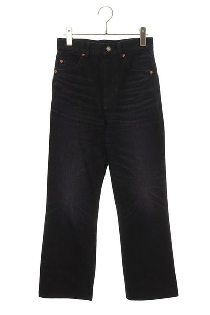 Saint Laurent Paris 730605 Y954s 70s High Waist Flared Denim Pants Men's 26