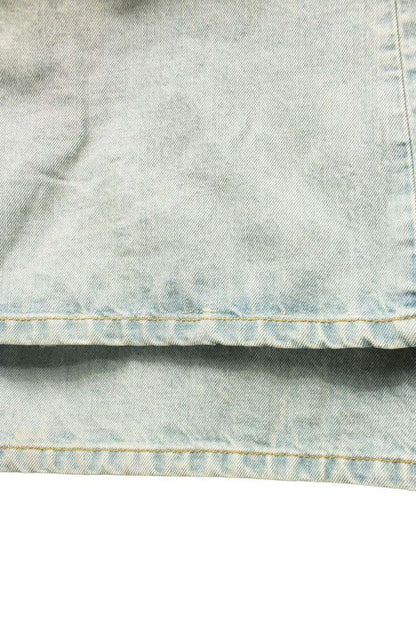 Louis Vuitton Rm251mq PCP Hsd47e LV Stitch Slim Fit Denim Pants Men's 33