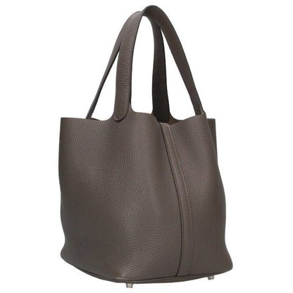 Hermes Picotin Lock MM Engraved D Taurillon Clemence Handbag Men MM