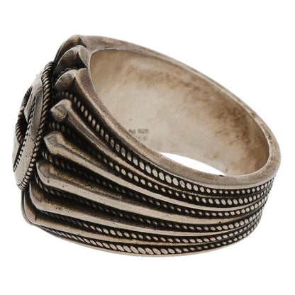 Gucci Interlocking G Silver Ring Men's Size 21 22