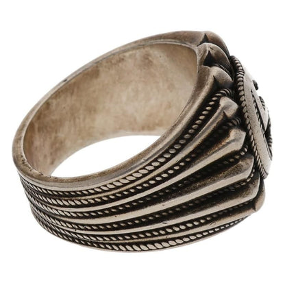 Gucci Interlocking G Silver Ring Men's Size 21 22