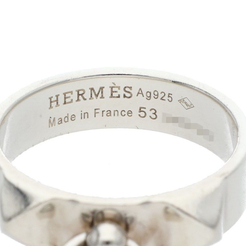 Hermes Collier De Chien PM Collier De Chien PM Silver Ring Men's 53 13