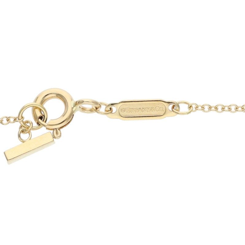 Tiffany & Co T-smile 18K Yellow Goldnecklace Men's