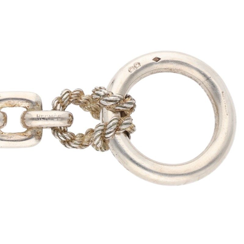 Hermes Douarnene GM Silver Bracelet Men's GM