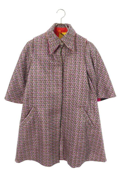 Chanel P51561w05642 Reversible Coat With Cape Ladies 34