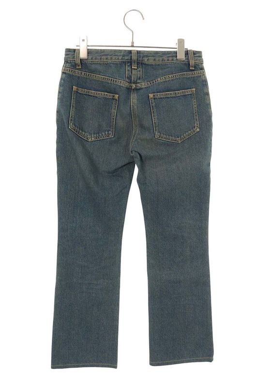 Saint Laurent Paris 374799 Y492g Flared Denim Pants Women 27