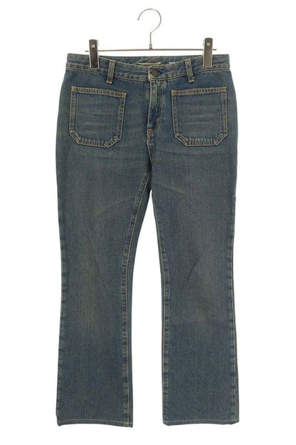 Saint Laurent Paris 374799 Y492g Flared Denim Pants Women 27