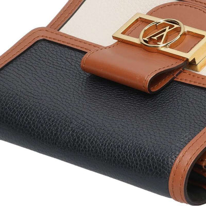 Louis Vuitton M55073 Dauphine MINI Taurillon Leather Noir Black Bronze Shoulder