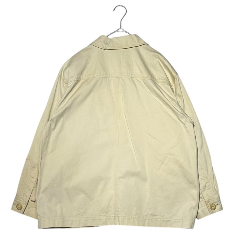 Yves Saint Laurent Rive Gauche 80-90's 7-Button Flap Pocket Work Jacket Euro