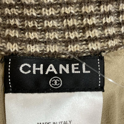 Chanel Skirt Size 34 S Women - P52875 Grey Beige Knee Length / 2015