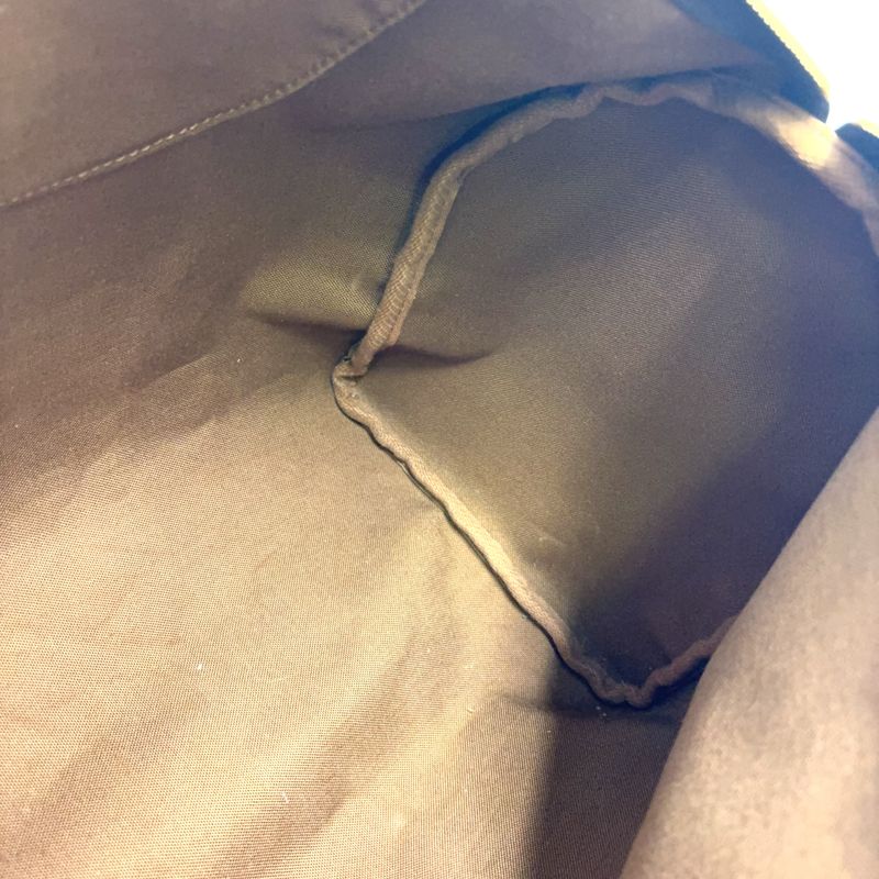 Louis Vuitton Speedy 35 Monogram Leather X PVC Brown Handbag Gold M41524