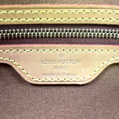 Louis Vuitton Mini Looping Monogram One Shoulder Leather X PVC Brown Handbag