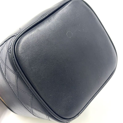 Chanel Bicolore Vanity Serial No 3 Leather Black Handbag Gold