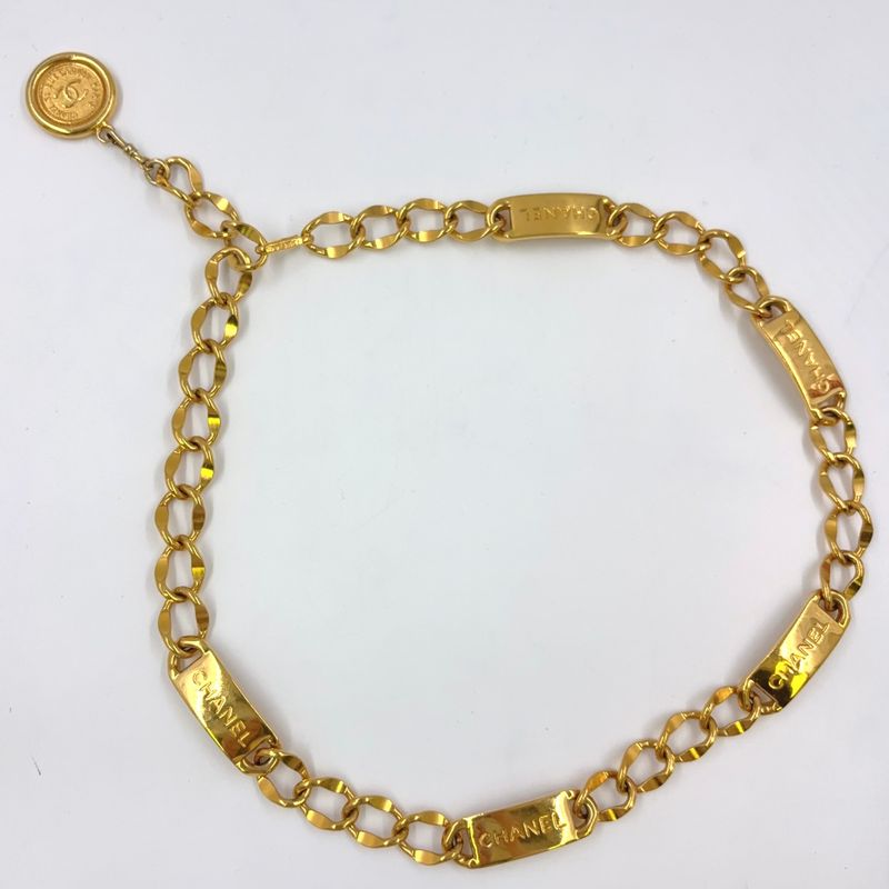 Chanel Medallion Chain GP Gold Belt