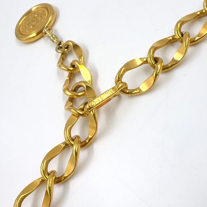 Chanel Medallion Chain GP Gold Belt