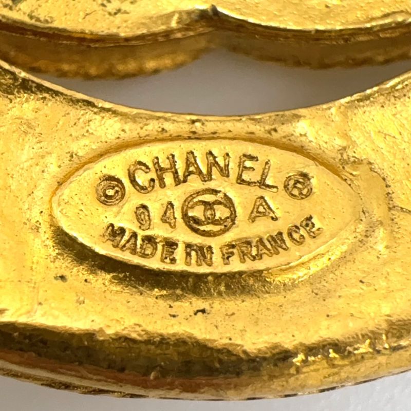 Chanel Coco Mark Large GP Gold Necklace